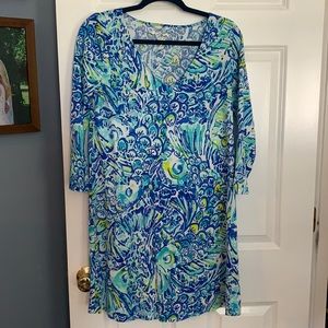 Lilly Pulitzer 3/4 Sleeve Dress